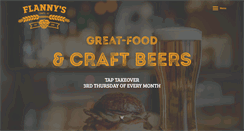 Desktop Screenshot of flannys.com
